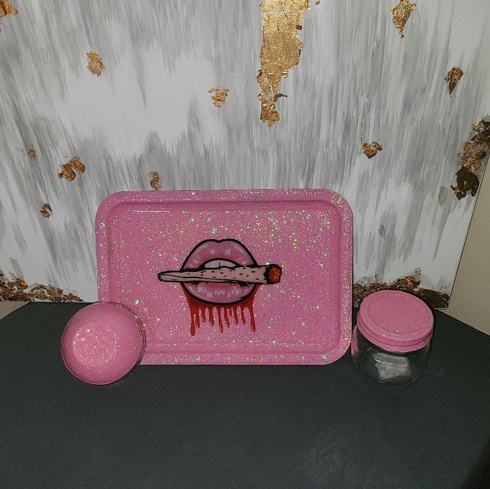 Rolling Tray Set
